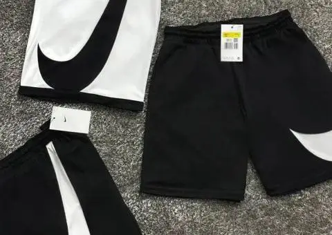 Шорти Nike big swoosh, бокове лого, шорти Найк біг свуш - 2/3