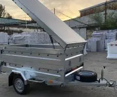 Причіп бортовий з кришкою оцинкований Урса, Ursa