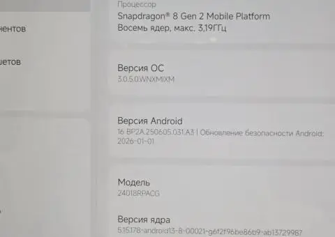 Планшет Xiaomi Pad 6S Pro 8/256Gb - 1/3