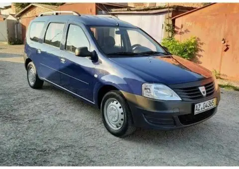 Dacia Logan MCV 2004-2014 рр. Рейлінги Хром Пластикові ніжки - 2/3