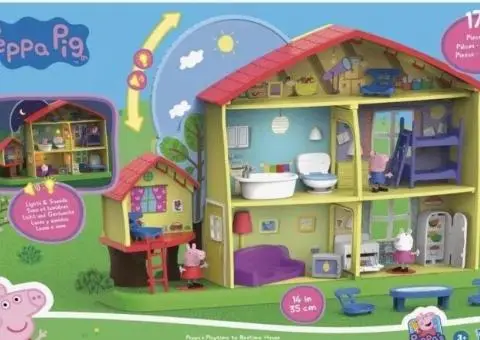 Peppa Pig будиночок будинок  «Готуємось до сну» Пеппа звук світло bedtime - 3/3