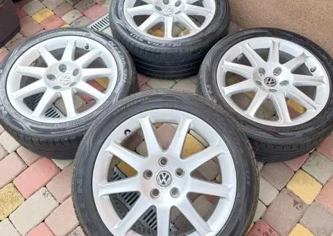 Тітанові діски Speedline 5*112 R17 -Audi-Scoda-VW-Seat - 1/3