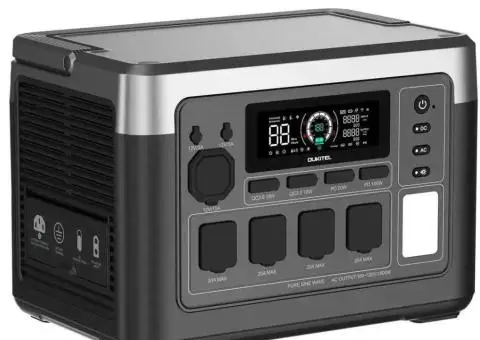 Зарядна Станція Oukitel P1500E Plus1800W,1536WH GREY - 2/3
