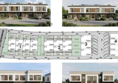 Продаж дворівневого таунхауса 62 м² у центрі Вишгорода | ЖК HAPPY HOUSE - 2/3