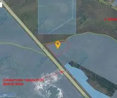 Продам земельный участок под строительство АЗС или придорожного комплекса.