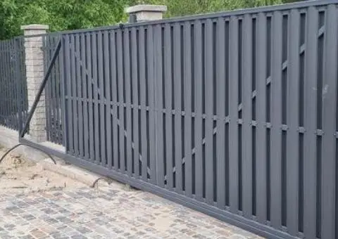 Распашные и откатные ворота Киев - изготовление и установка ворот - 1/10