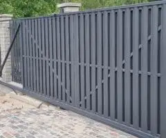 Распашные и откатные ворота Киев - изготовление и установка ворот