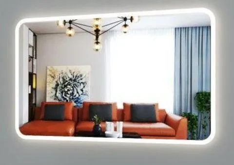 ДЗЕРКАЛО З LED ПІДСВІЧУВАННЯМ 500 x 800 мм.