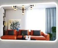 ДЗЕРКАЛО З LED ПІДСВІЧУВАННЯМ 500 x 800 мм.