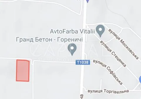 Sale of agricultural land, 125 sotkas, Horenychi