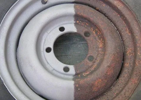 sandblasting work