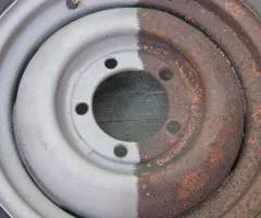 sandblasting work