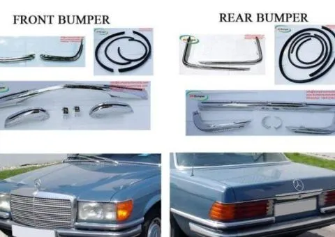 Бамперы Mercedes W116 EURO Style (1972-1981)
