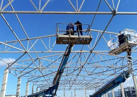 Sandwich panels PUR, PIR, MW, metal structures, cold rooms, installation - 1/3