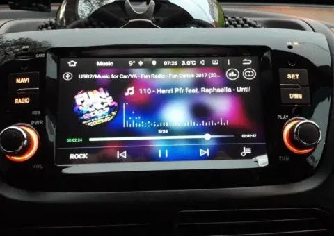 Android магнітола Fiat Doblo (2010+) в оригінальному дизайні + Камера