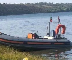 Італійський RIB ASSO 4.75 м + Yamaha 60 к.с. + лафет | Повний комплект