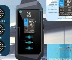 зарядка Зарядний пристрій до електрокара электромобиля type1 type2 GBT