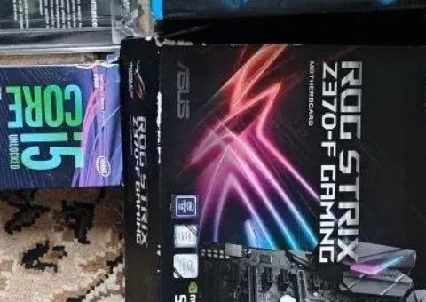 Intel Core i5 8600K / Z370 F-Gaming / 16GB / SSD 120GB