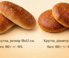 Булочки для донер-кебаба собственного производства
