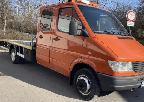 Mercedes Sprinter 412 — эвакуатор, двойная кабина
