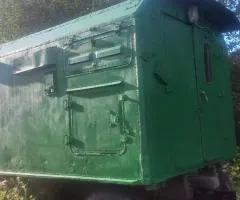 Военный кунг на прицепе