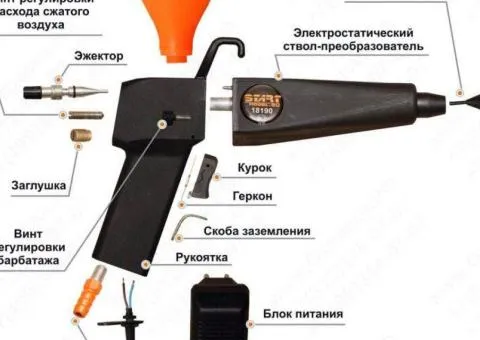 елктростатический пистолет старт 50