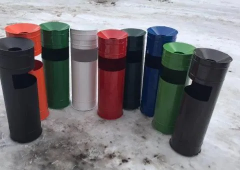 trash can ashtray