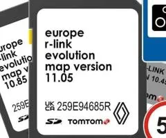 Navigation maps 2024 - Renault R-Link - Megane Laguna Koleos Clio Zoe