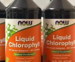 NOW Liquid Chlorophyll + Mint – Хлорофилл
