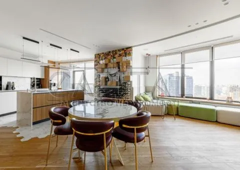 Rent 3-room apartment, 136 m², Konovalets St. 26a, Skyline Residences, Kyiv - 1/10