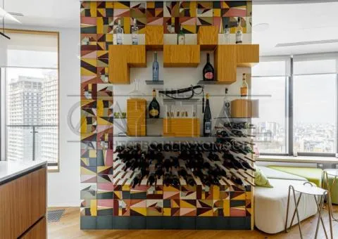 Rent 3-room apartment, 136 m², Konovalets St. 26a, Skyline Residences, Kyiv - 4/10