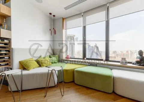 Rent 3-room apartment, 136 m², Konovalets St. 26a, Skyline Residences, Kyiv - 5/10