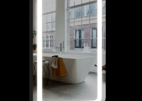 Дзеркало з LED підсвічуванням 1000 х 600 мм.