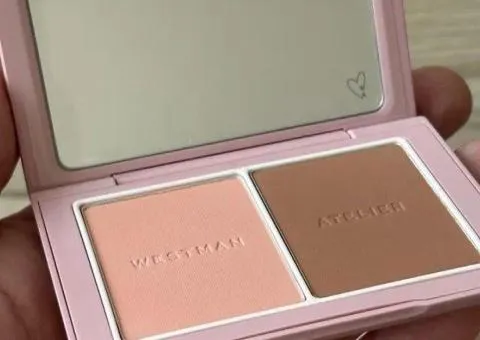 Оригінал! Набір пудрових рум'ян Westman Atelier Baby Cheeks Powder Blush Duo — Coquette & Mimi