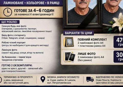 Тимчасове фото на хрест — швидко та з повагою