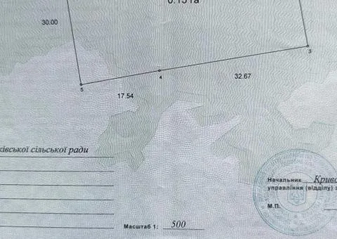 Продаж ділянки під будівництво!!!