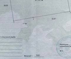 Продаж ділянки під будівництво!!!