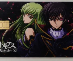 Наклейка на банківську карту. Anime Code Geass