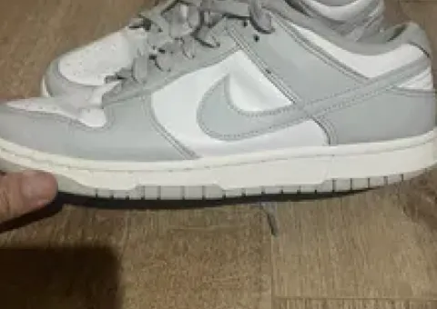 Nike Dunk Low White Light Smoke Grey