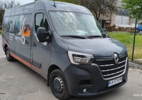 Оренда вантажного автобуса прокат RENAULT MASTER. Мінімальний термін оренди від 1 місяця і більше