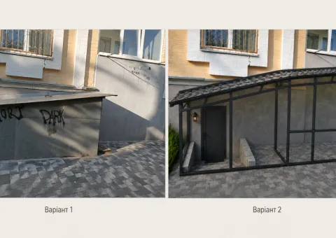 Услуги по визуализации конструкций по фото: навесы, пристройки, заборы, лестницы