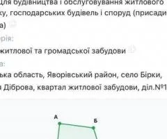 ТЕРМІНОВО Продаж землі бірки