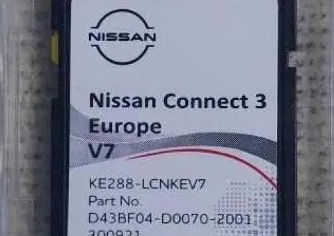 Nissan Navigation Maps 2026 - Nissan Connect 3 - Rogue Qashqai X-Trail