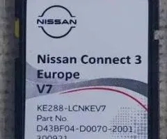 Nissan Navigation Maps 2026 - Nissan Connect 3 - Rogue Qashqai X-Trail