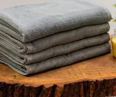 Gray towel from the Loft Home collection size 50x90 cm