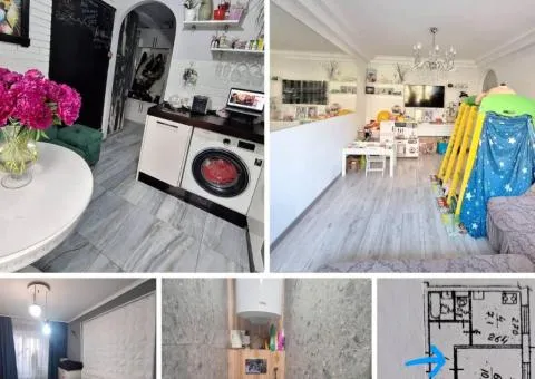 Selling 2-room apartment Vasylkivska St. 2, 100 m from Holosiivska metro, Gas