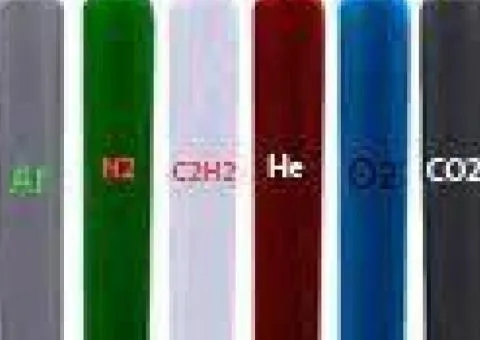 Cylinder 40 L monoblocks (bundles) for nitrogen, argon, carbon dioxide, oxygen, welding mix - 2/4
