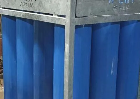 Cylinder refilling with argon, oxygen, welding mix, nitrogen - 6/6