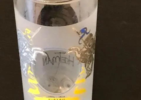 Набір скляних стаканів бренду Hetman Vodka - 4/6