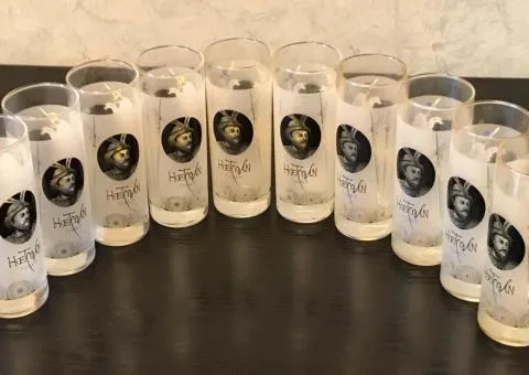 Набір скляних стаканів бренду Hetman Vodka - 5/6